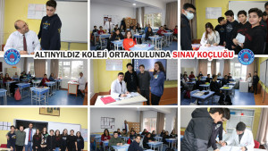 ALTINYILDIZ KOLEJİ ORTAOKULUNDA SINAV KOÇLUĞU