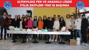 ALTINYILDIZ FEN VE ANADOLU LİSESİ İYİLİK EKİPLERİ YİNE İŞ BAŞINDA